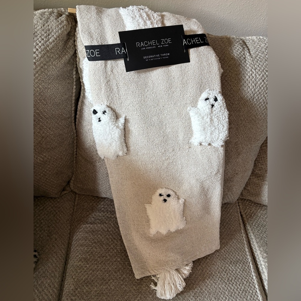 NWT Ghost Blanket - Rachel Zoe